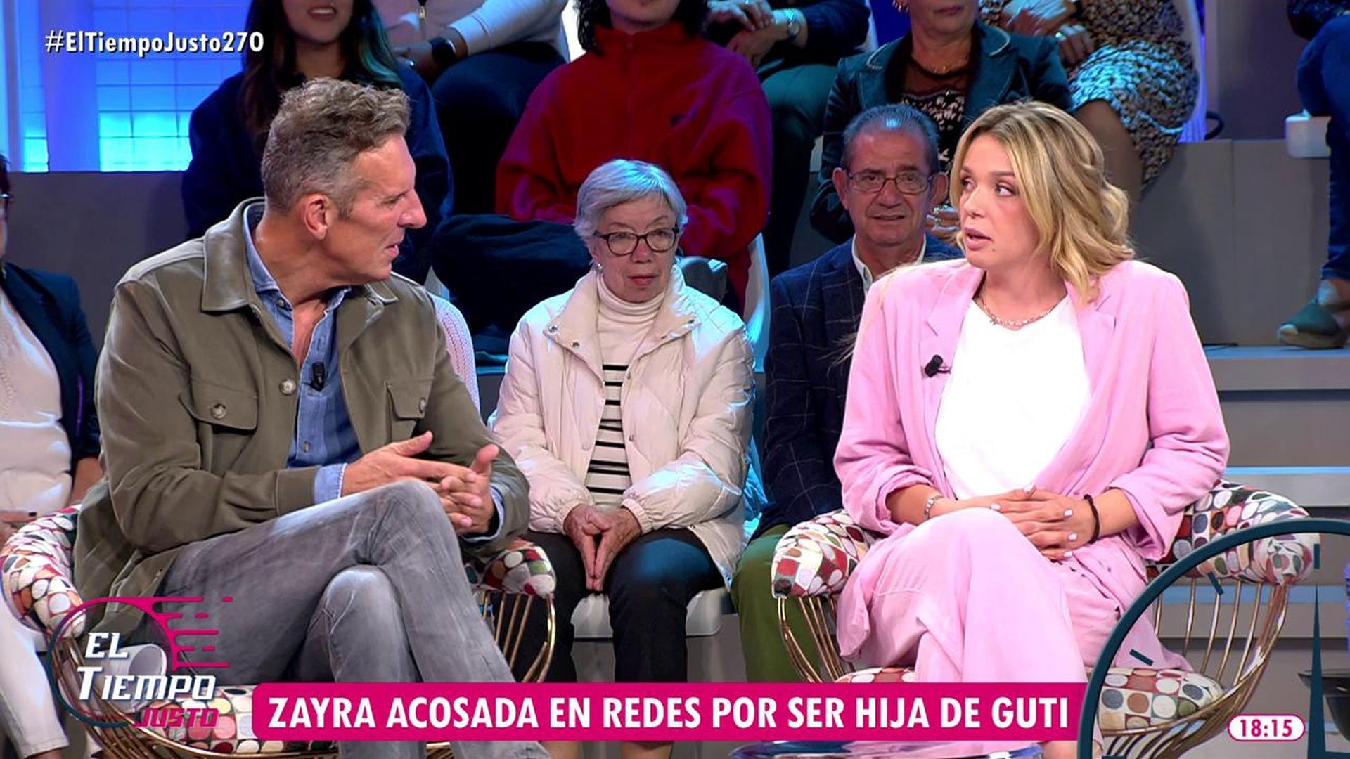 Zayra Gutiérrez rompe su silencio en ‘El tiempo justo’ tras dejar las redes sociales: “Me han deseado la muerte a mí y a mi hijo”