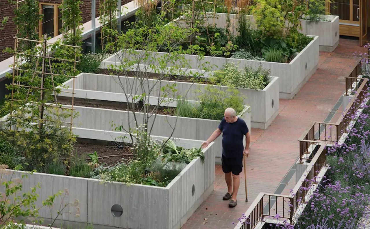 Azotea de la residencia Appleby blue en Londres