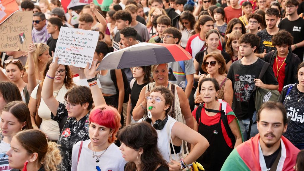 Imagen de archivo de una manifestación estudiantil convocada por el Sindicato de Estudiantes
