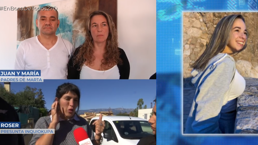 Los presuntos inquiokupas responden a los padres de Marta, en coma por un batido: "El dinero está en el juzgado"