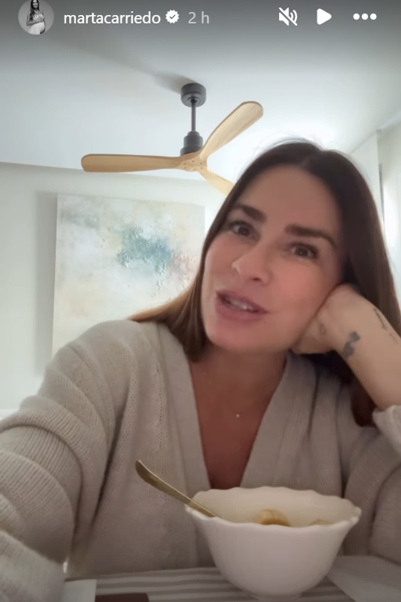 Marta Carriedo da las novedades sobre su parto