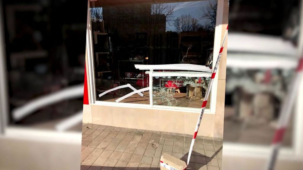 Oleada de robos a ladrillazos contra los comercios del distrito madrileño de Hortaleza