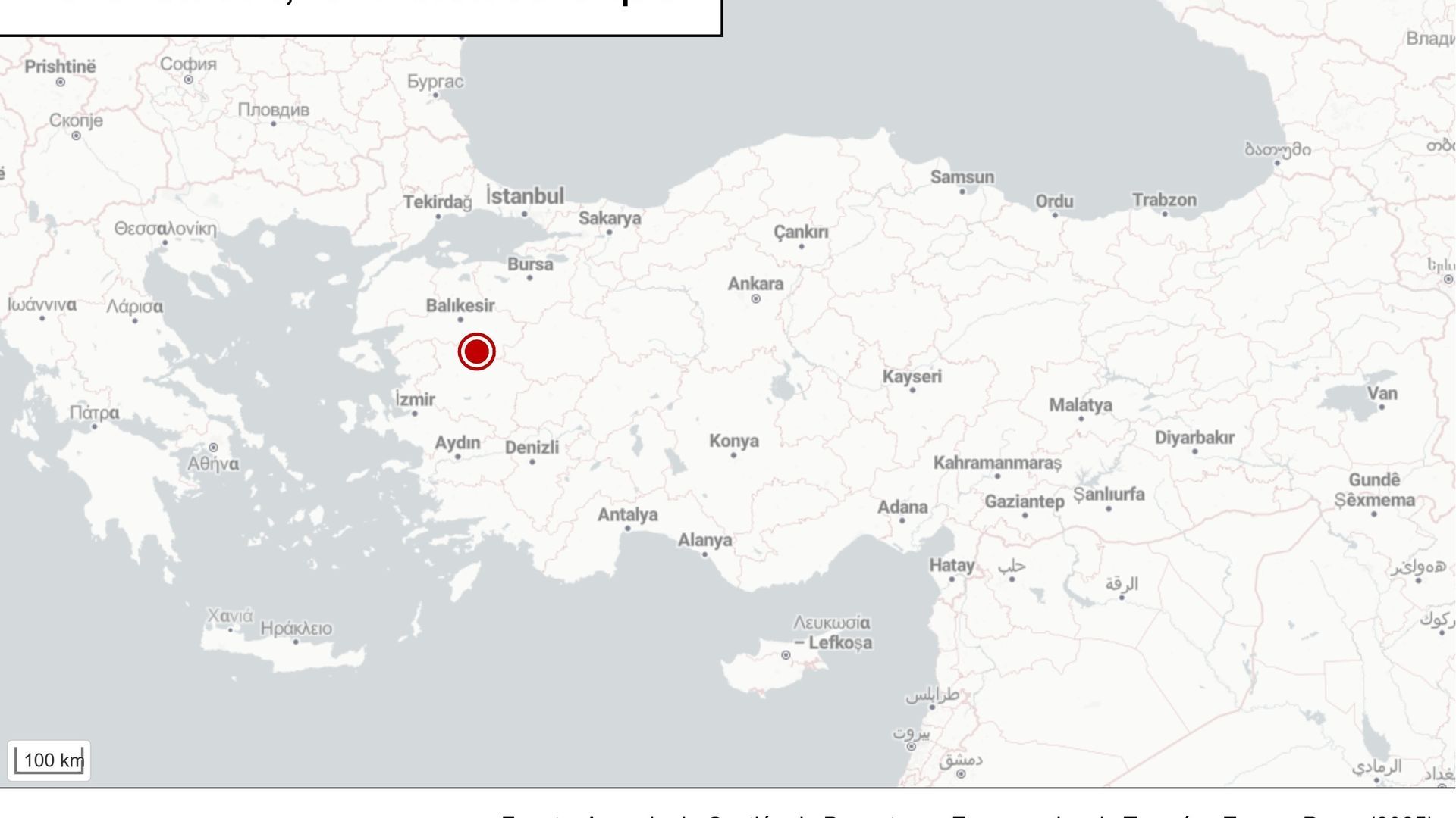 Terremoto en Turquía