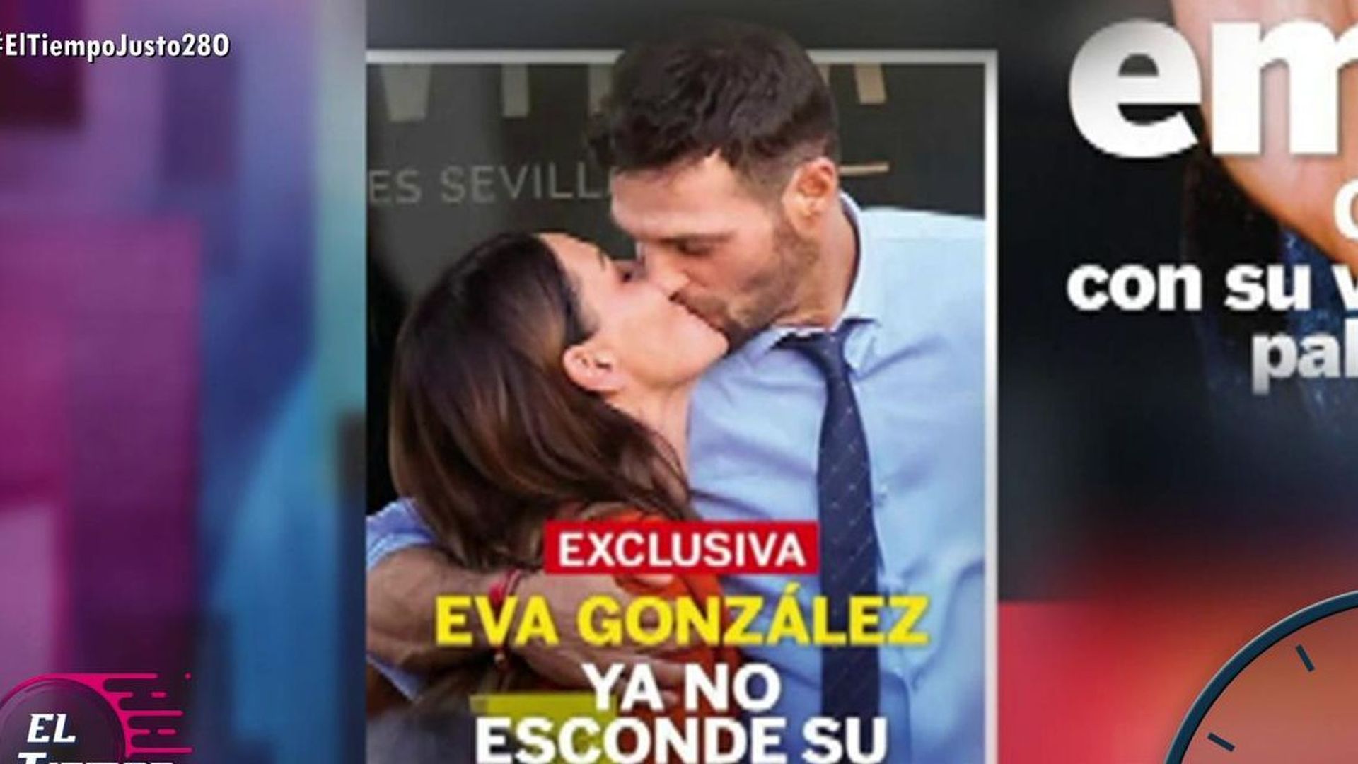 La imagen del romántico beso que confirma el nuevo amor de Eva González: Todos los detalles de su relación