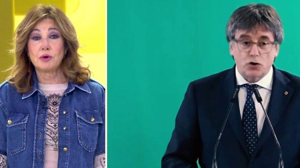 Ana Rosa: "Puigdemont no apoyará una moción de censura. Simplemente no hará nada"