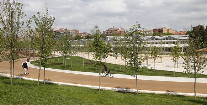 Carril bici de Madrid Rio
