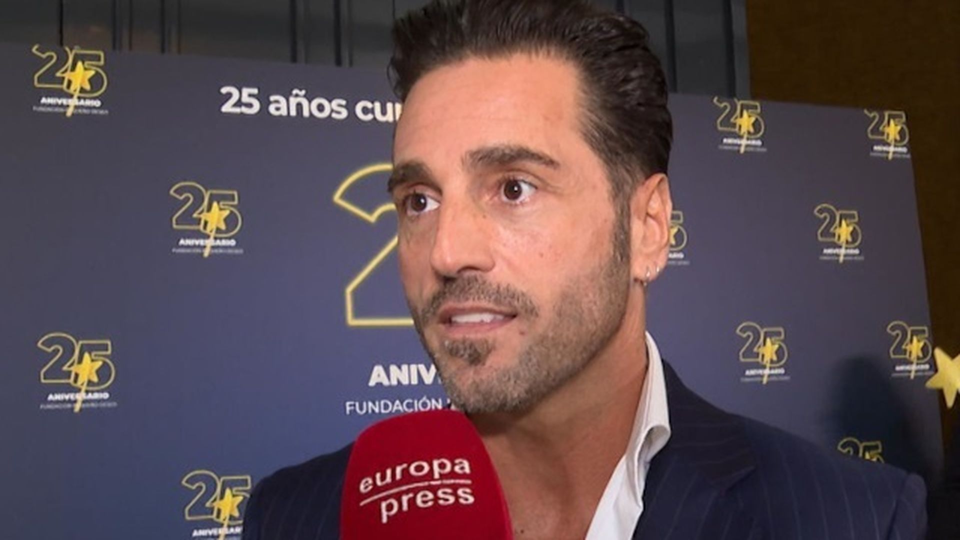 David Bustamante, en su última aparición pública