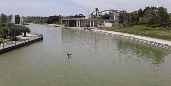 Estanque del Parque Juan Carlos I