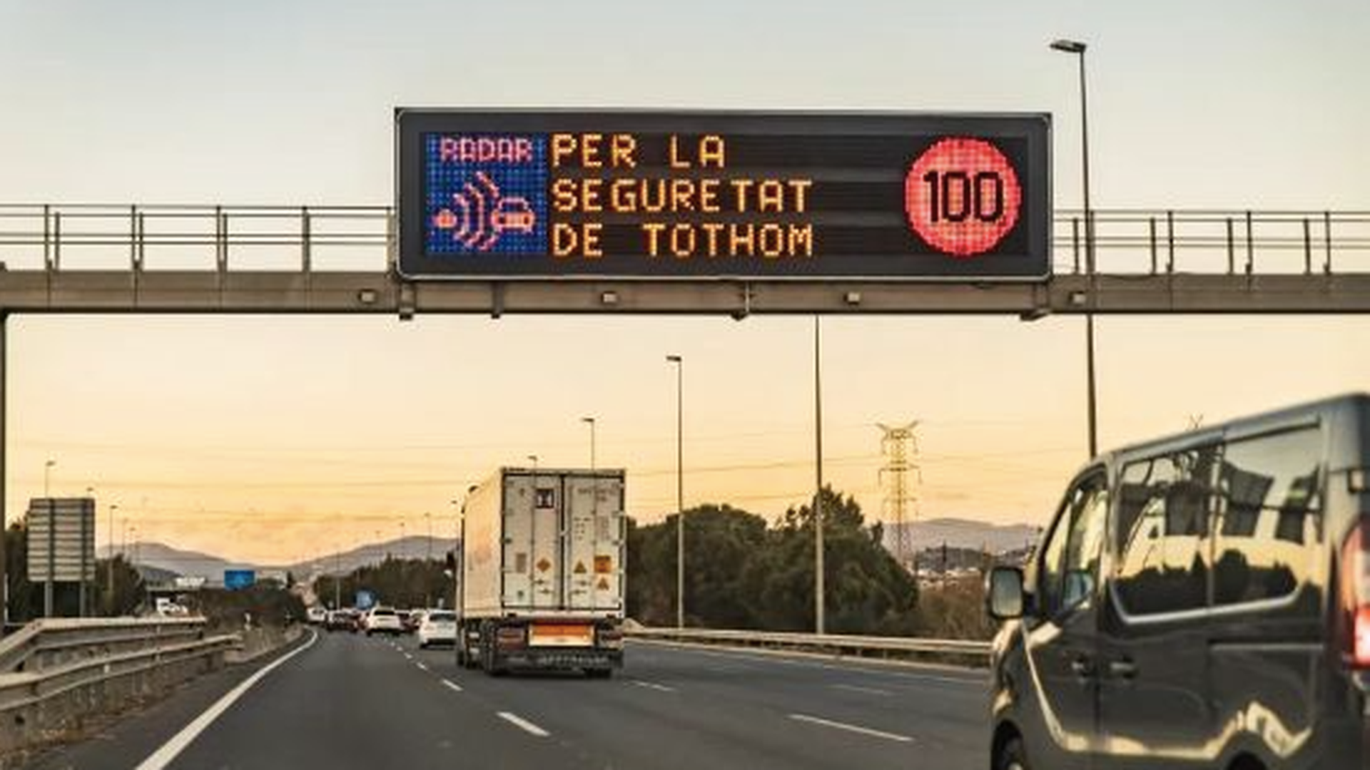 Imagen de archivo de una autopista