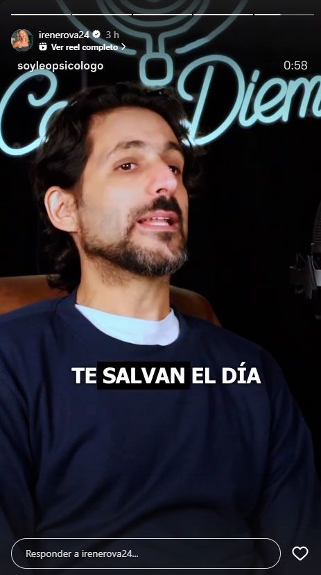 Irene Rosales comparte una reflexión