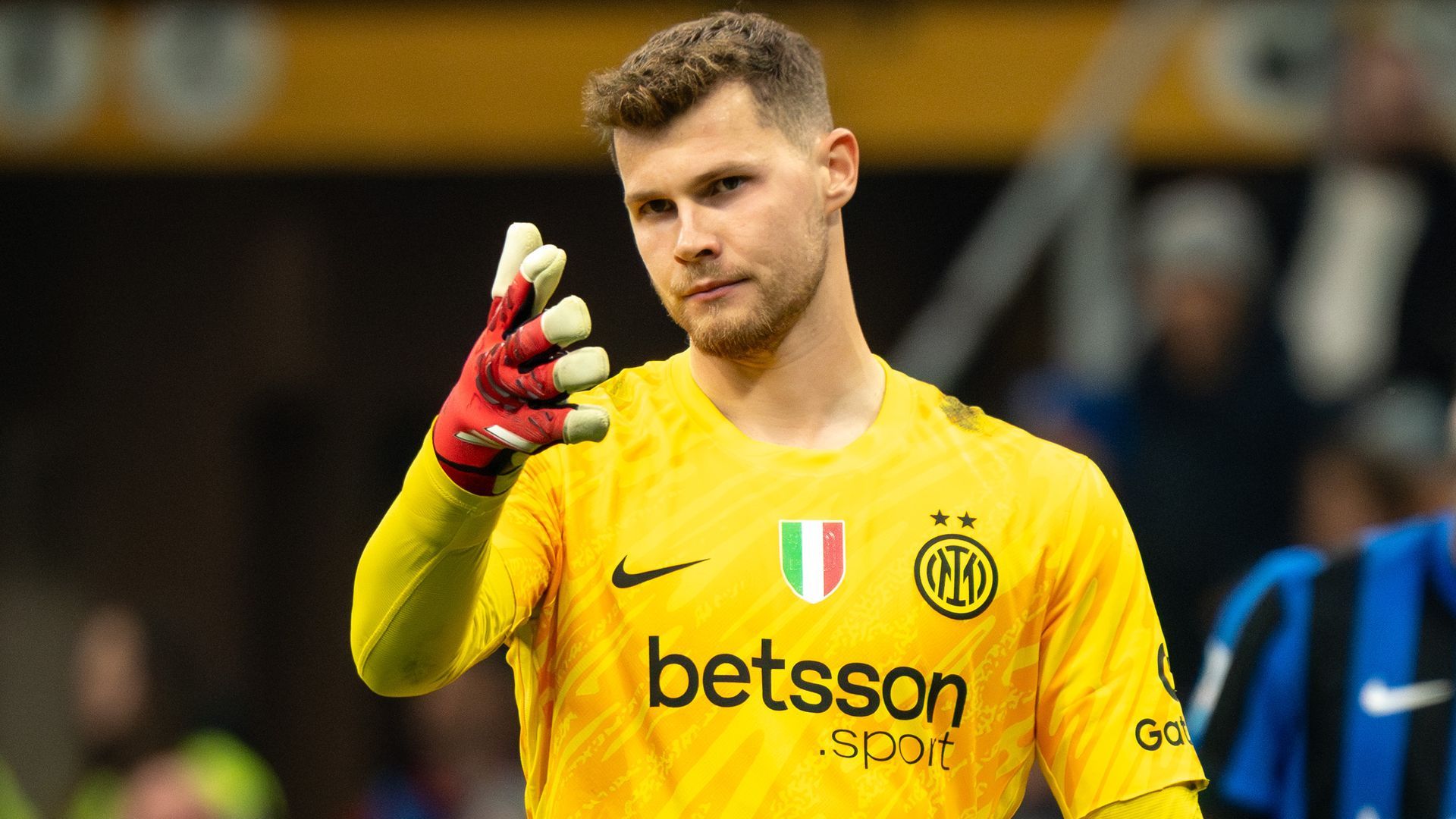 Josep Martínez, portero español del Inter de Milán,