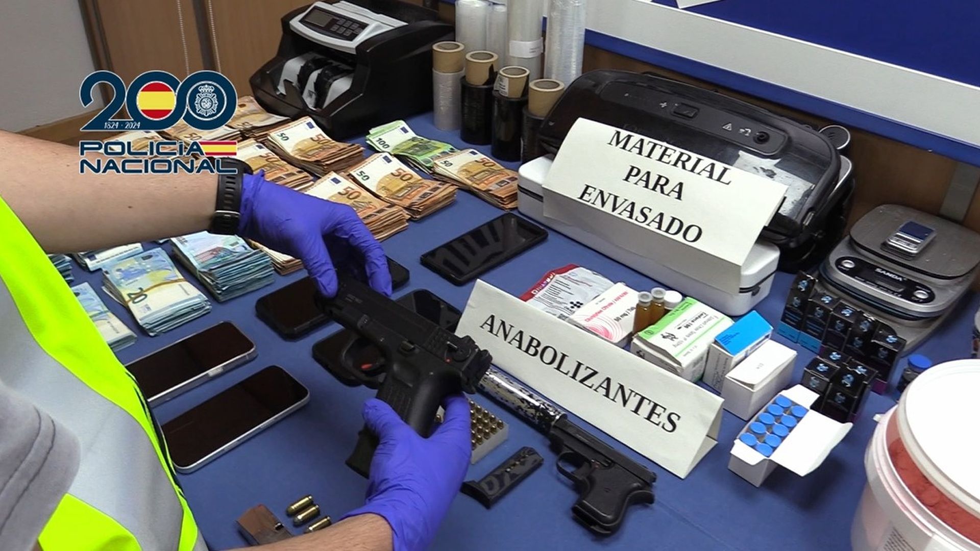 La Policía Nacional incauta 24,5 kilos de cocaína y detiene a un varón en el barrio de Patraix
