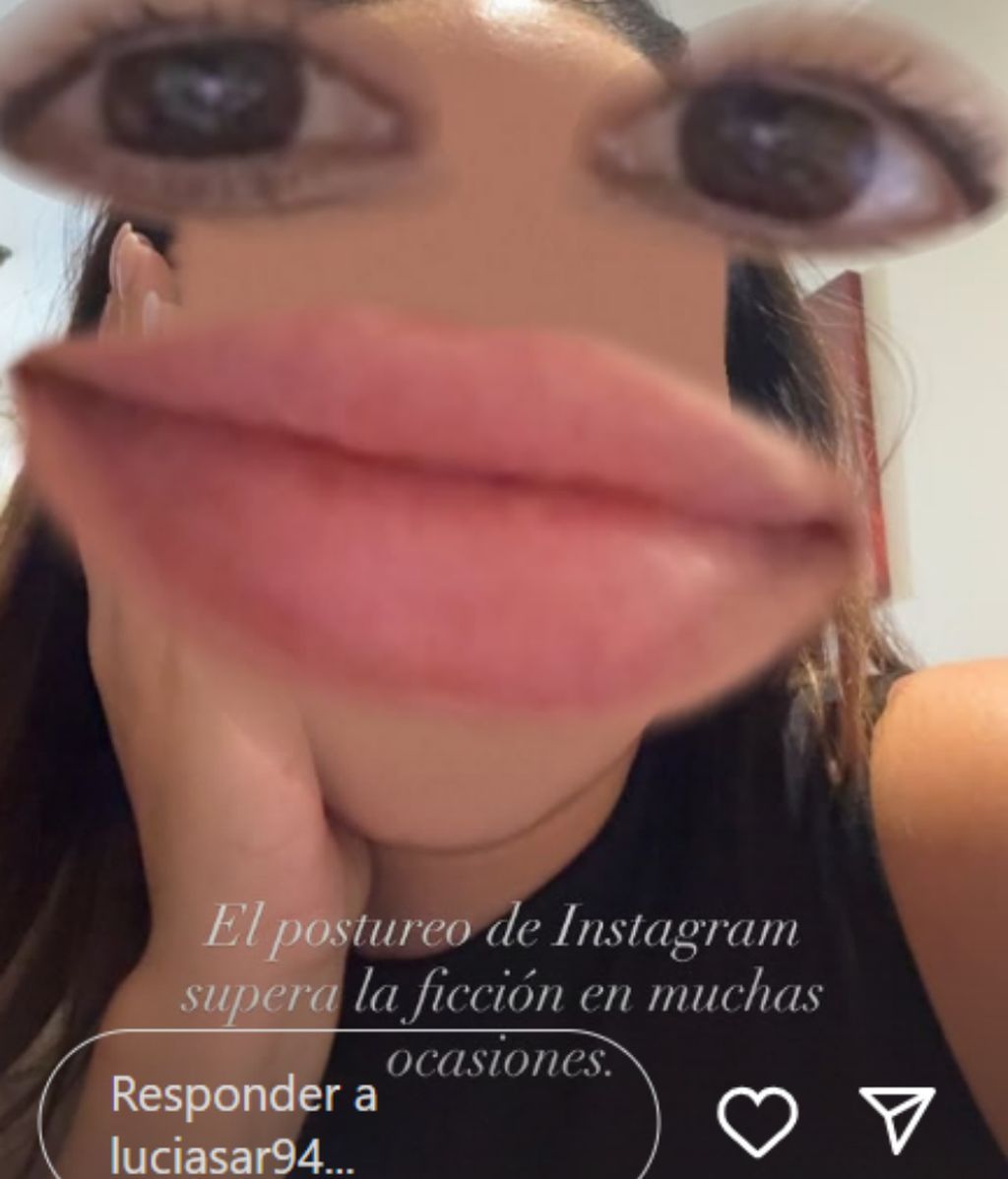 Lucía Sánchez reacciona a la publicación de Isaac Torres