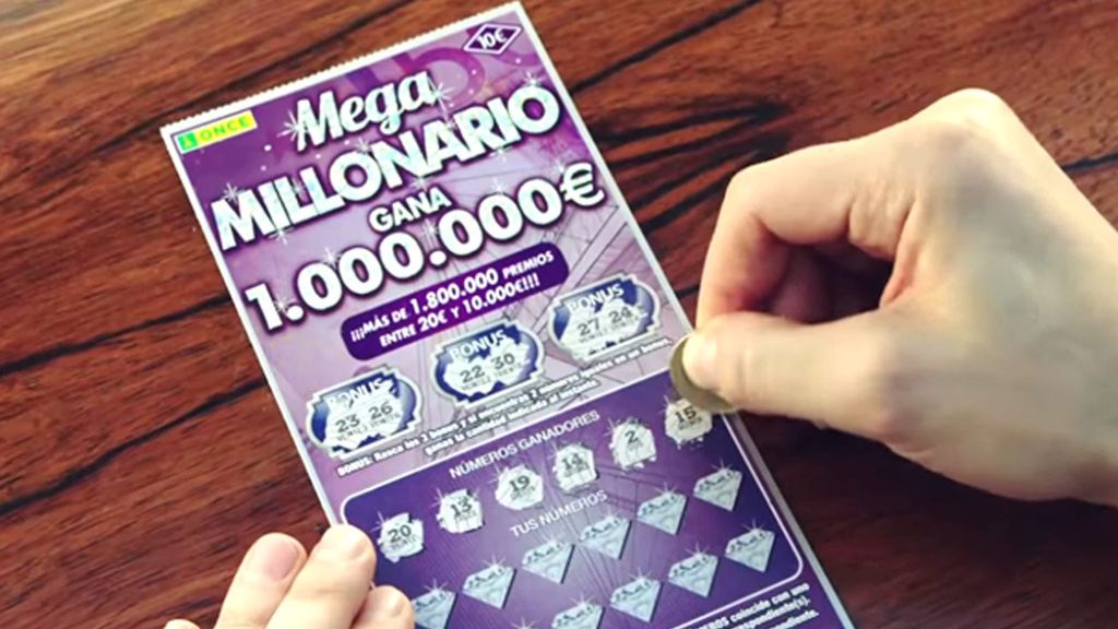 Sorteo rasca y gana de la ONCE