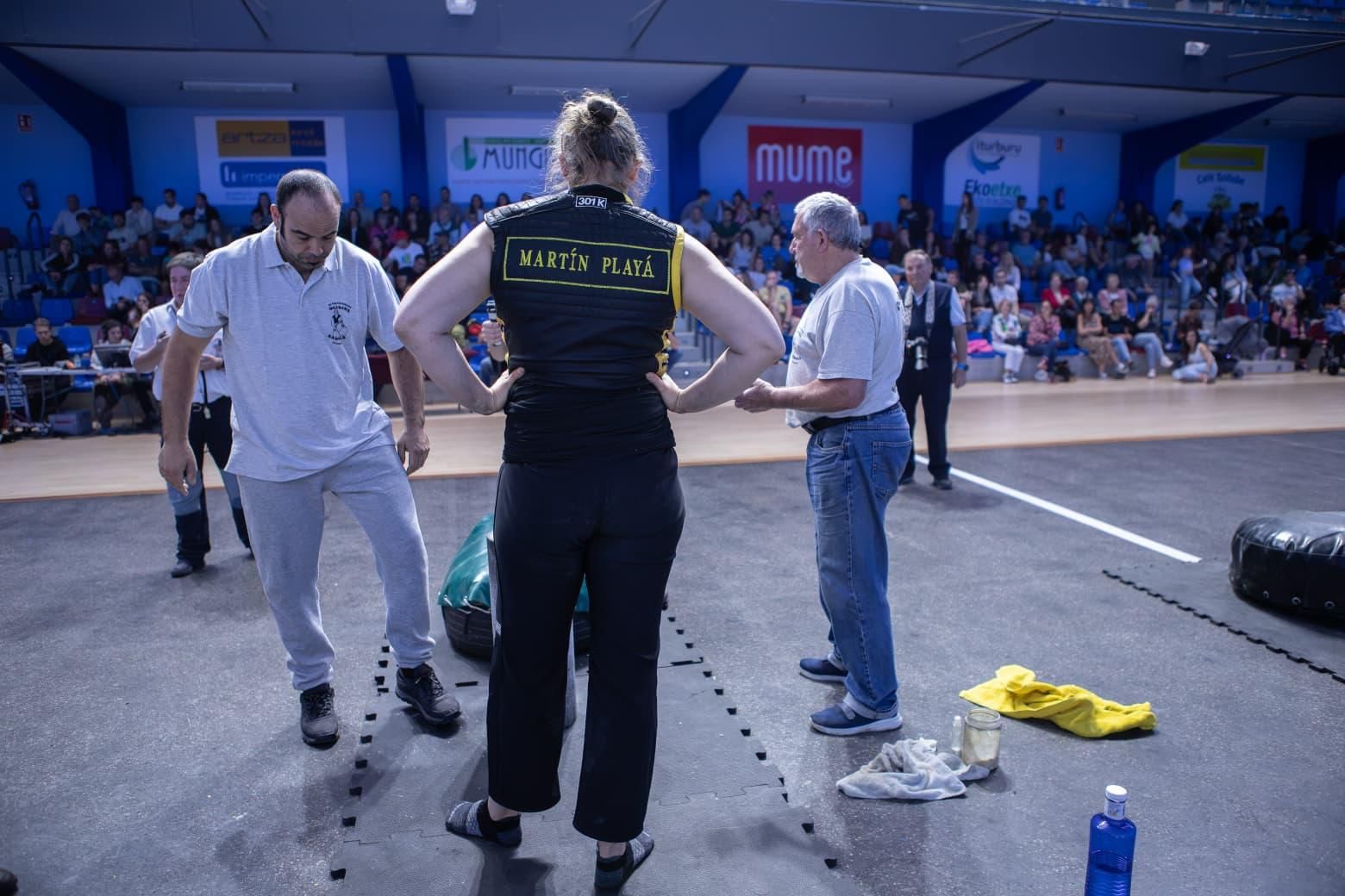 "Algo de fuerza, ganas y aprender la técnica": las claves para ser harrijasotzaile