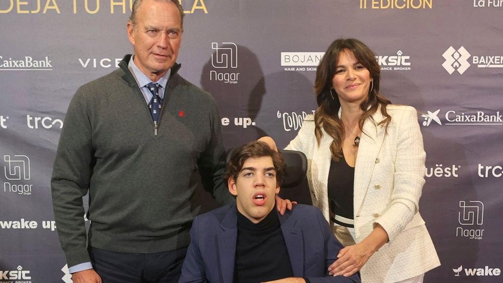 Bertín Osborne, Fabiola Martínez y su hijo Kike