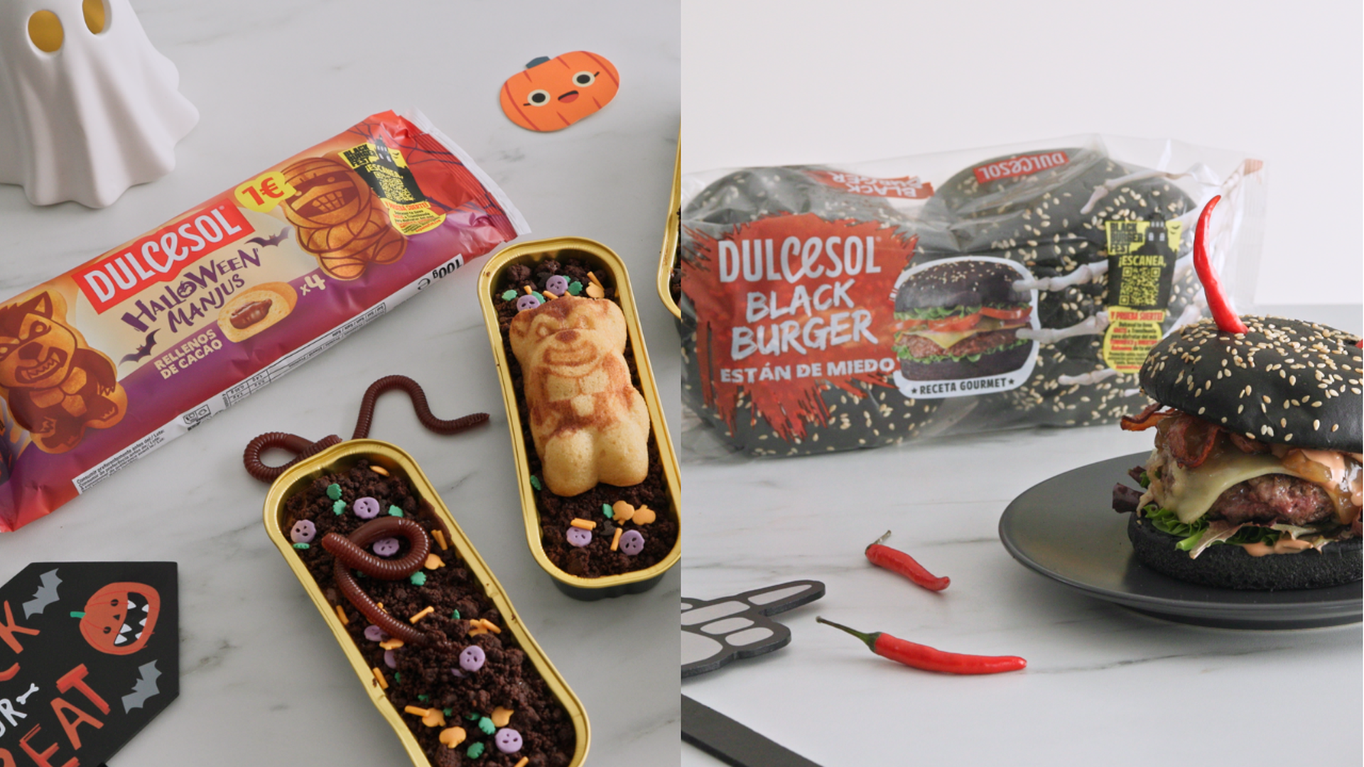 Dos recetas monstruosamente deliciosas de Dulcesol con las que triunfar en Halloween Dos recetas monstruosamente deliciosas de Dulcesol con las que triunfar en Halloween