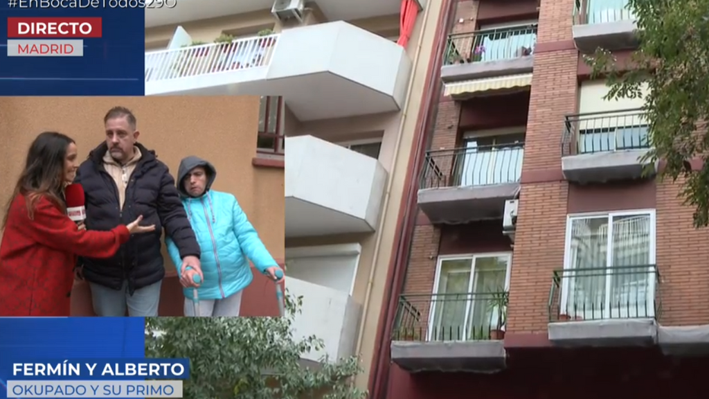 Fermín, con un 78% de discapacidad, denuncia que le han okupado su casa: “La jueza ha determinado que son vulnerables”