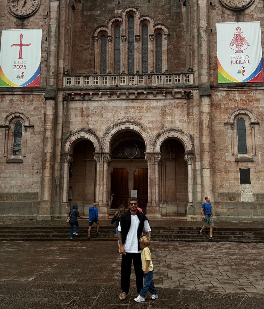 La foto de Rodri Fuertes con el hijo de Marta Castro