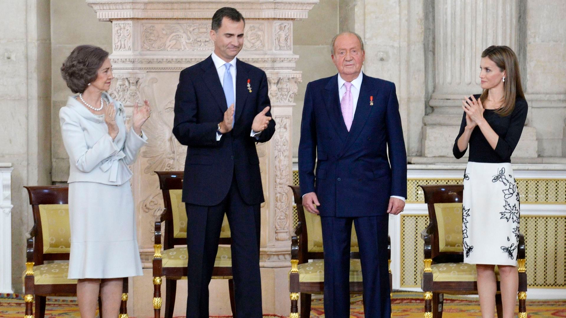 Los reyes, en una fotografía de archivo