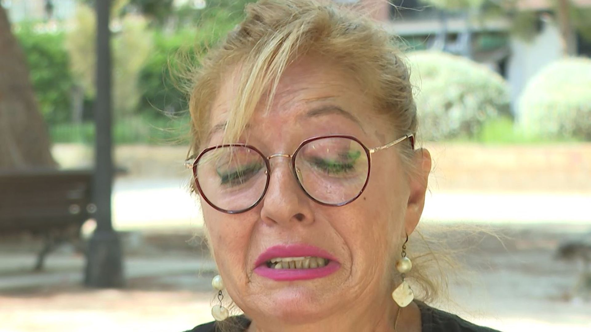 Patricia llora al recordar a su marido Candi