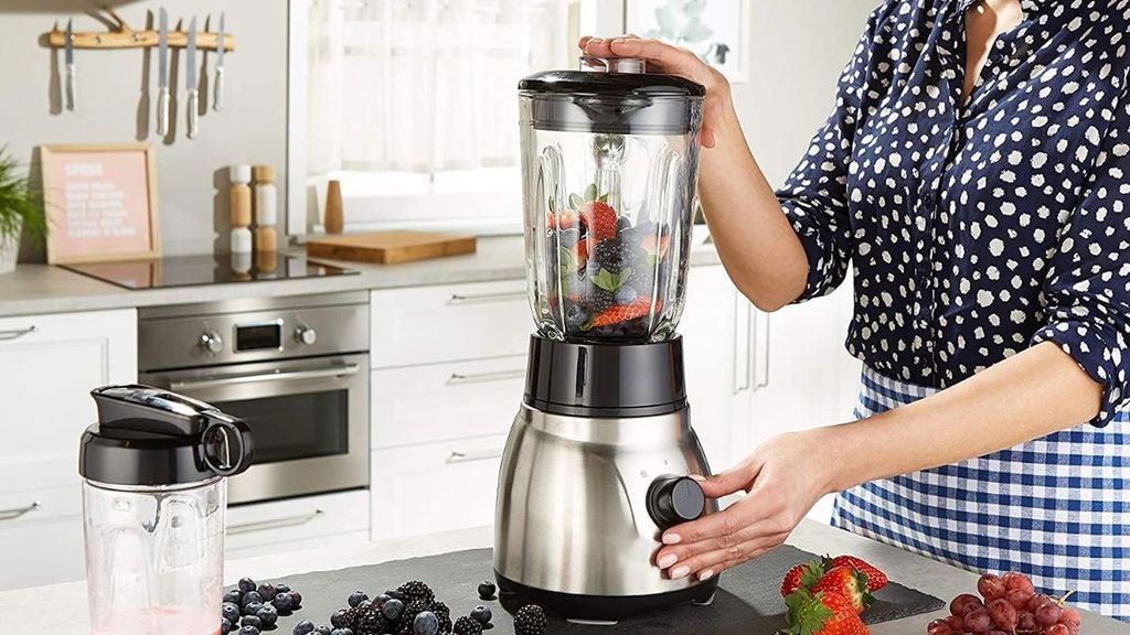 Potencia, comodidad y todo en uno con la batidora de vaso Russell Hobbs 2 en 1 ¡por solo 49€!