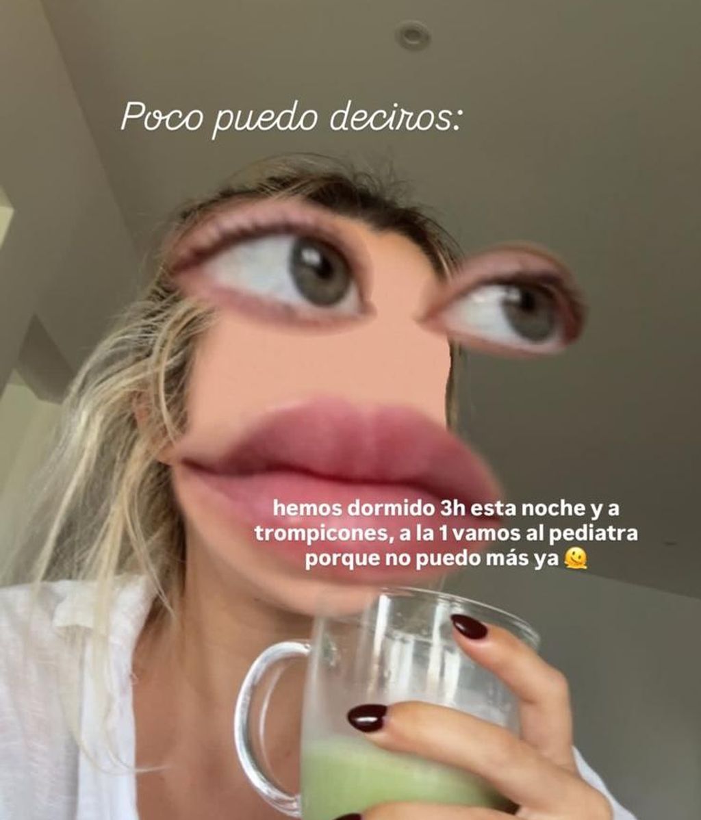 Sandra Férriz comunica su decisión de llevar a su hija al pediatra