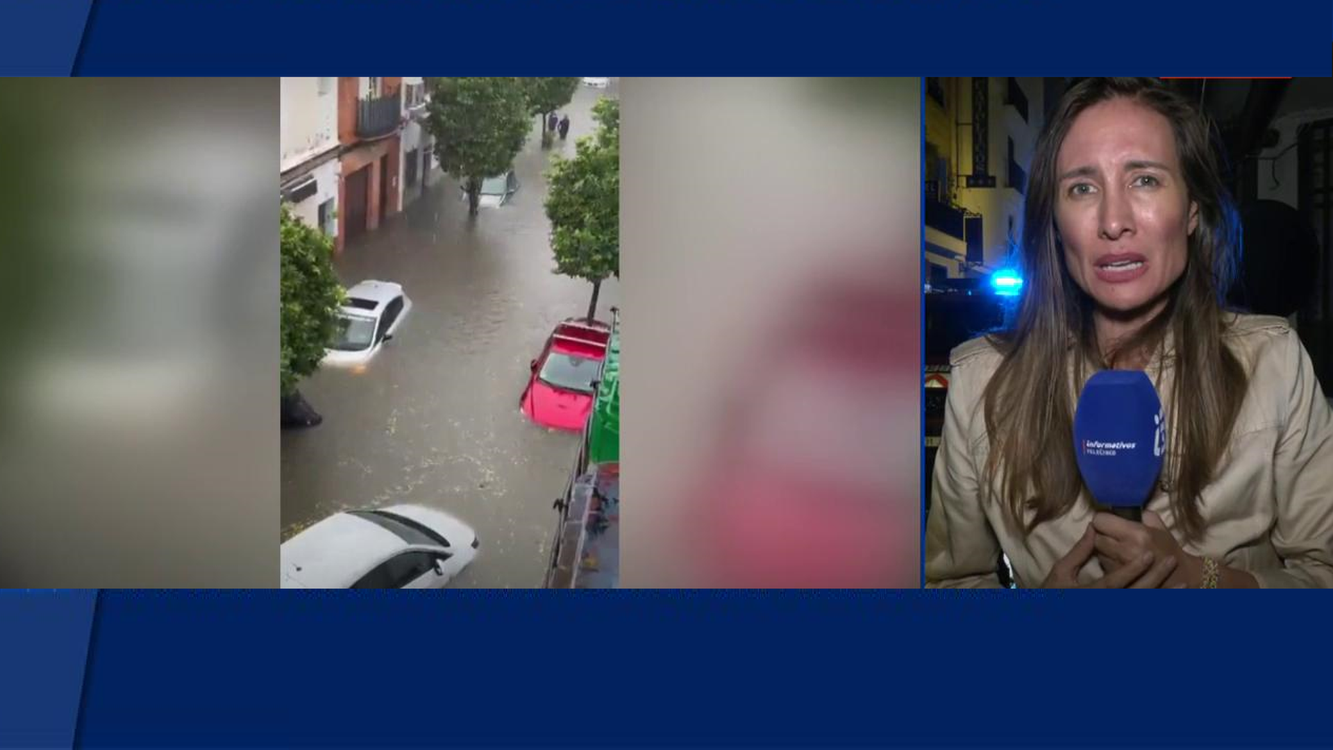 Sevilla alzacanza una cifra histórica de lluvias: hasta 115 litros por metro cuadrado en 12 horas