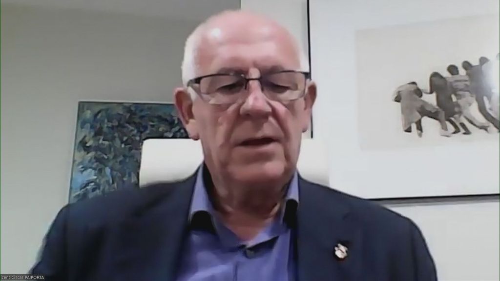 El alcalde de Paiporta, Vicent Císcar: "Hoy y cada vez que llueve es bastante duro"