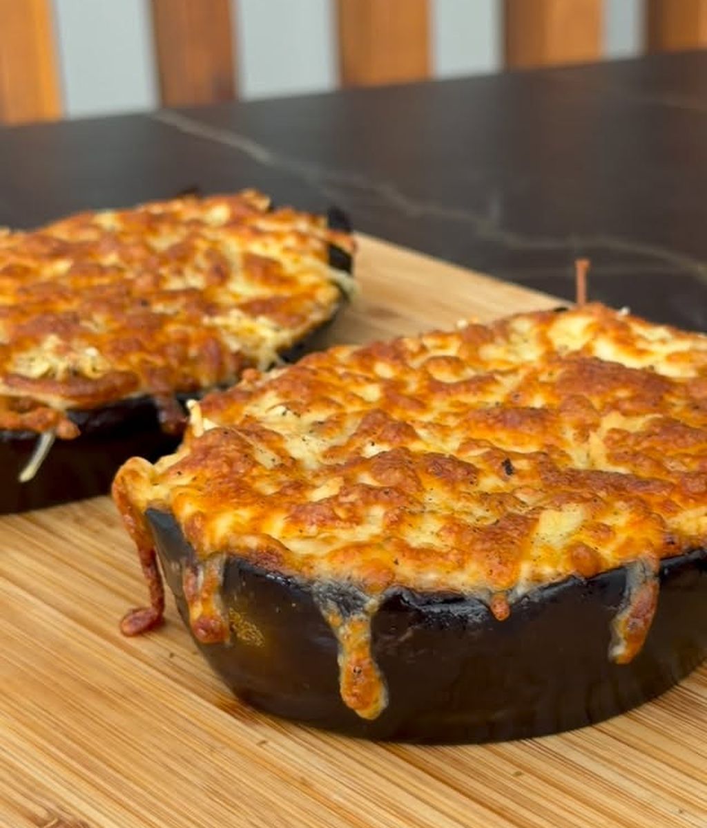 Berenjenas rellenas de Kiko Jiménez