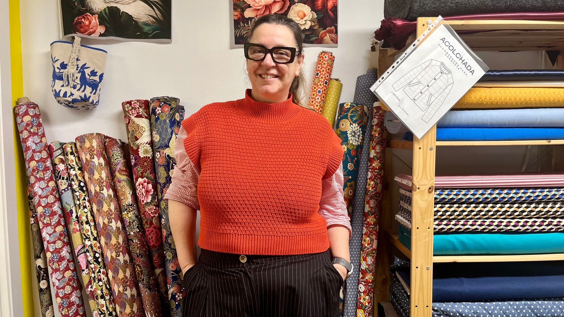 Blanca Sáez está al frente de La Retalera