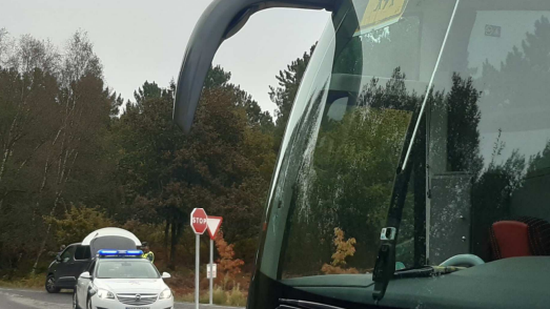 Control de Tráfico de la Guardia Civil