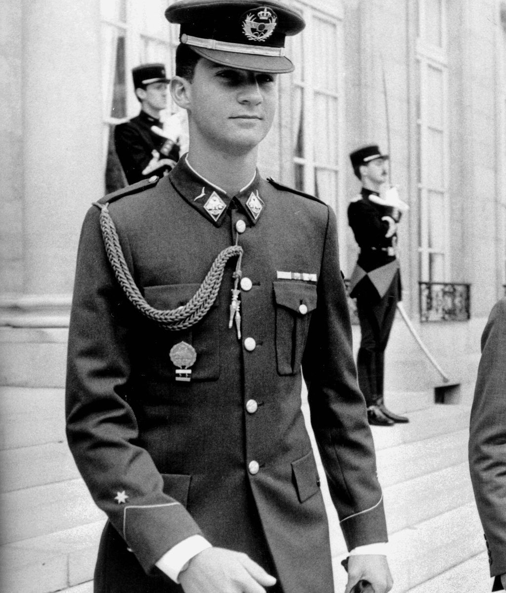 El entonces príncipe Felipe, en 1988, a sus 20 años