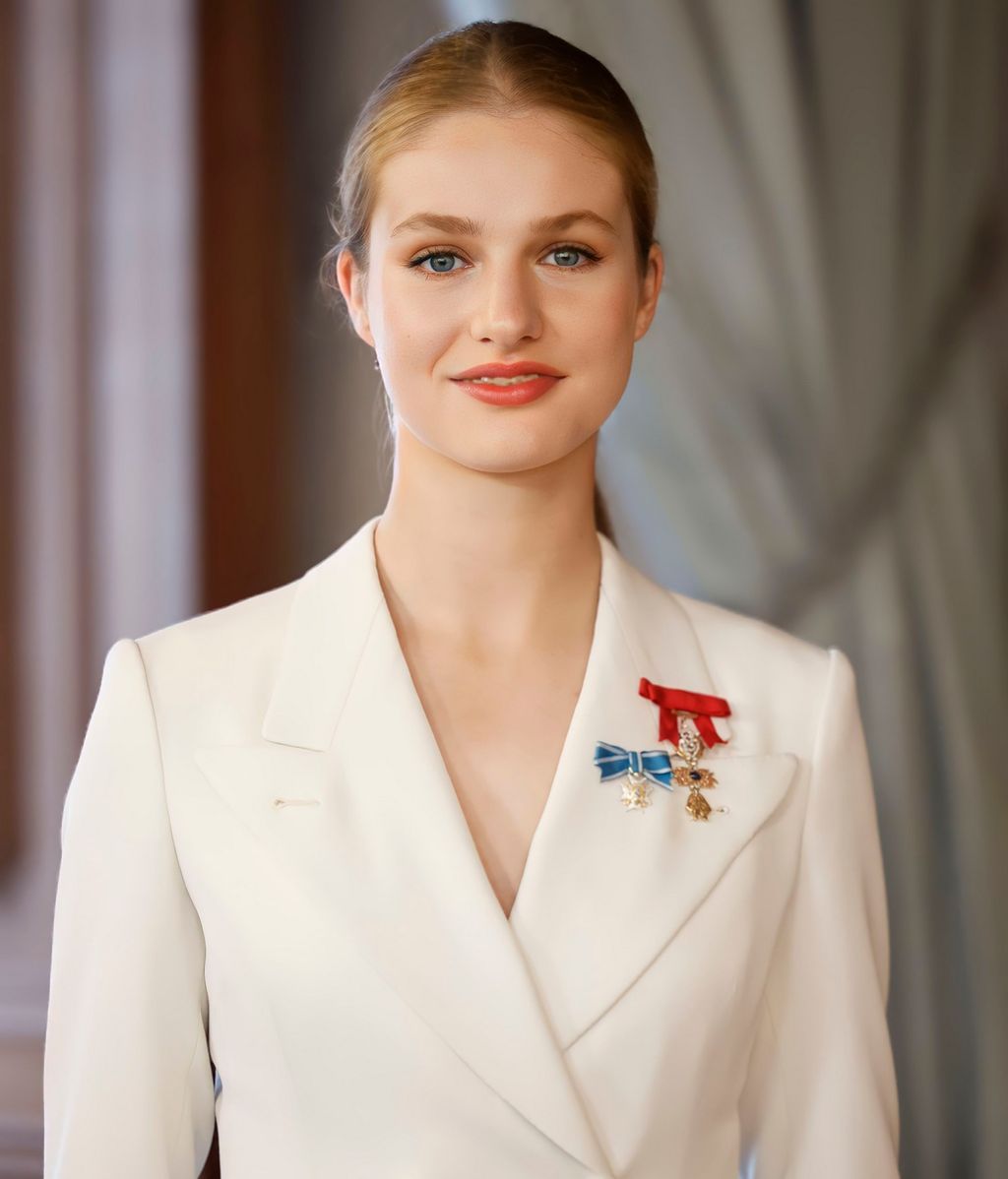 El retrato oficial de Leonor