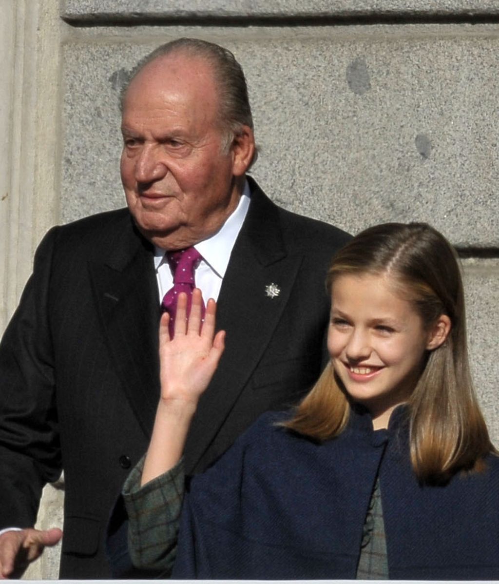 La última vez que vimos al rey Juan Carlos I y Leonor, en 2018