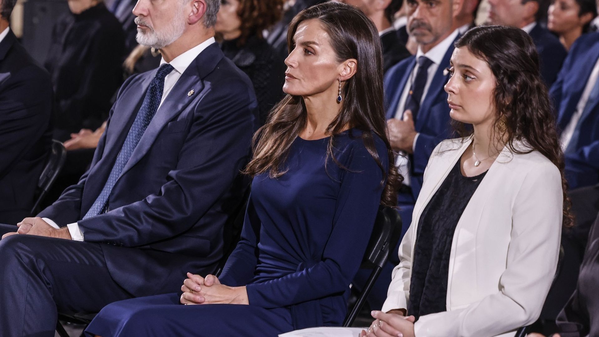 El vestido de Letizia es creación de la diseñadora valenciana Yolanda Guillén
