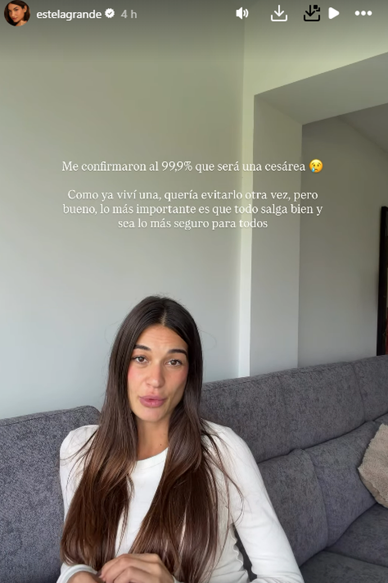 Estela Grande habla del diagnóstico que ha recibido del ginecólogo