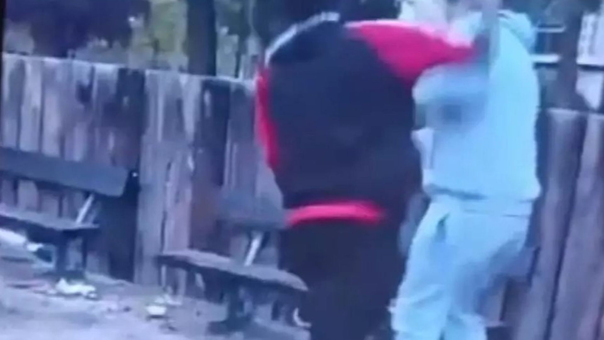 Imagen de la agresión