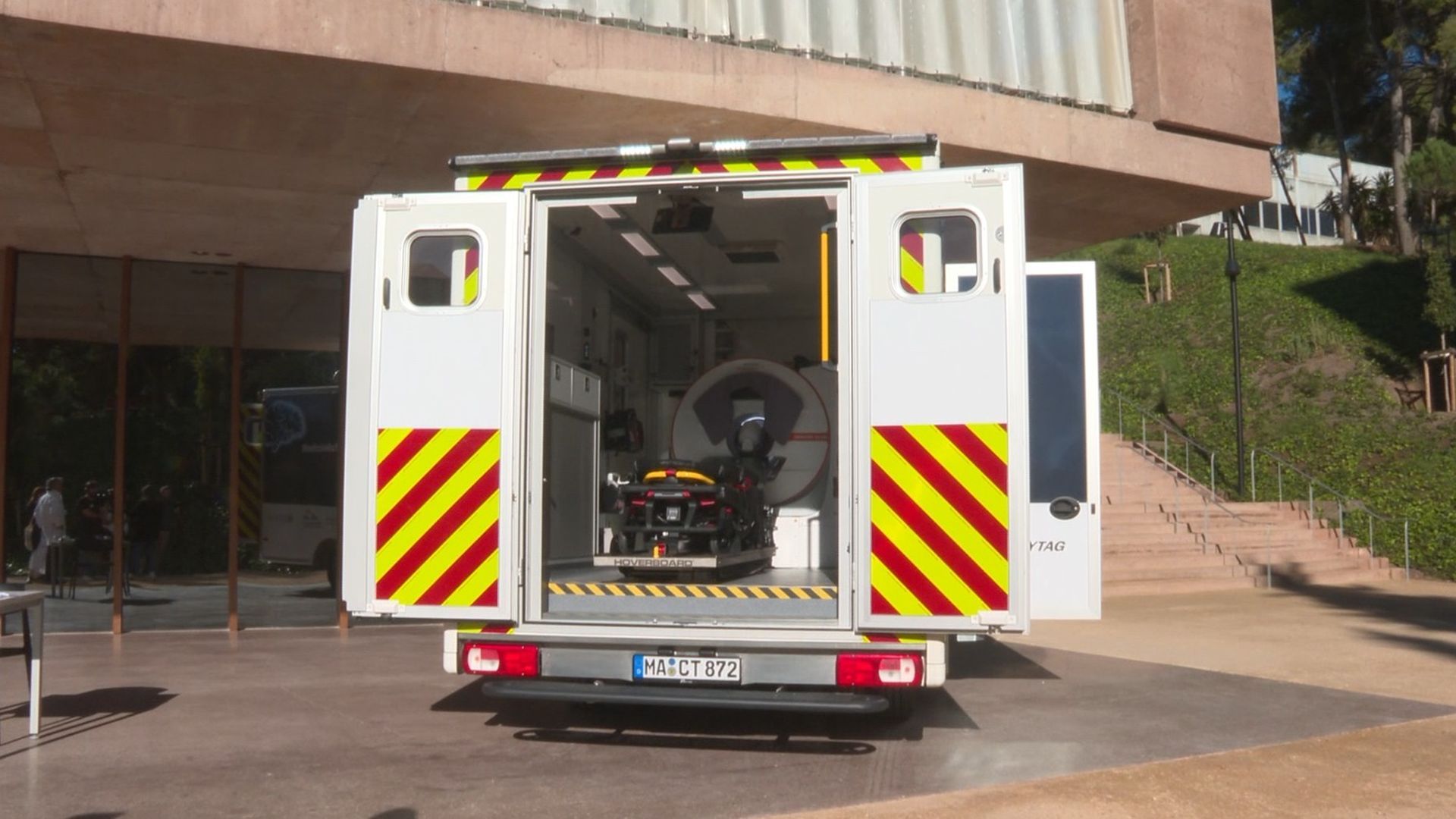 La ambulancia que reduce 36 minutos el tiempo de tratamiento