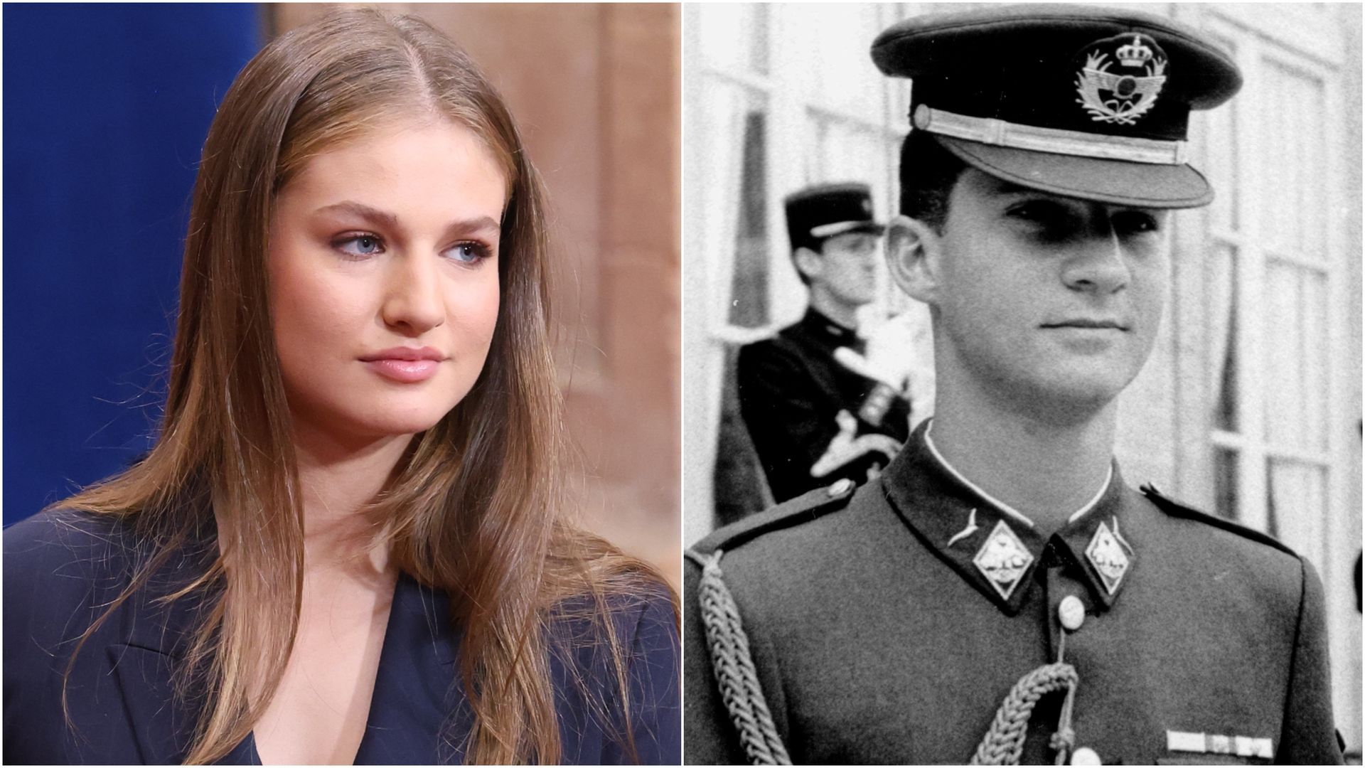 La princesa Leonor y Felipe VI, cada uno a sus 20 años