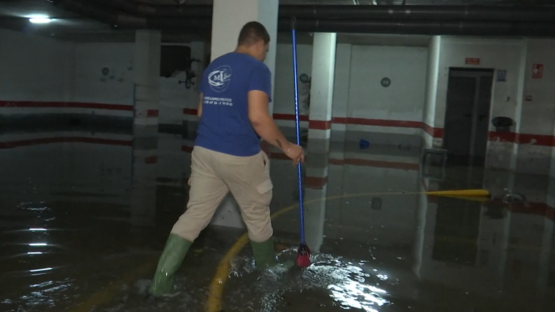 Los estragos de las insólitas lluvias en Sevilla, un fenómeno que no se registraba en la ciudad desde hace 28 años