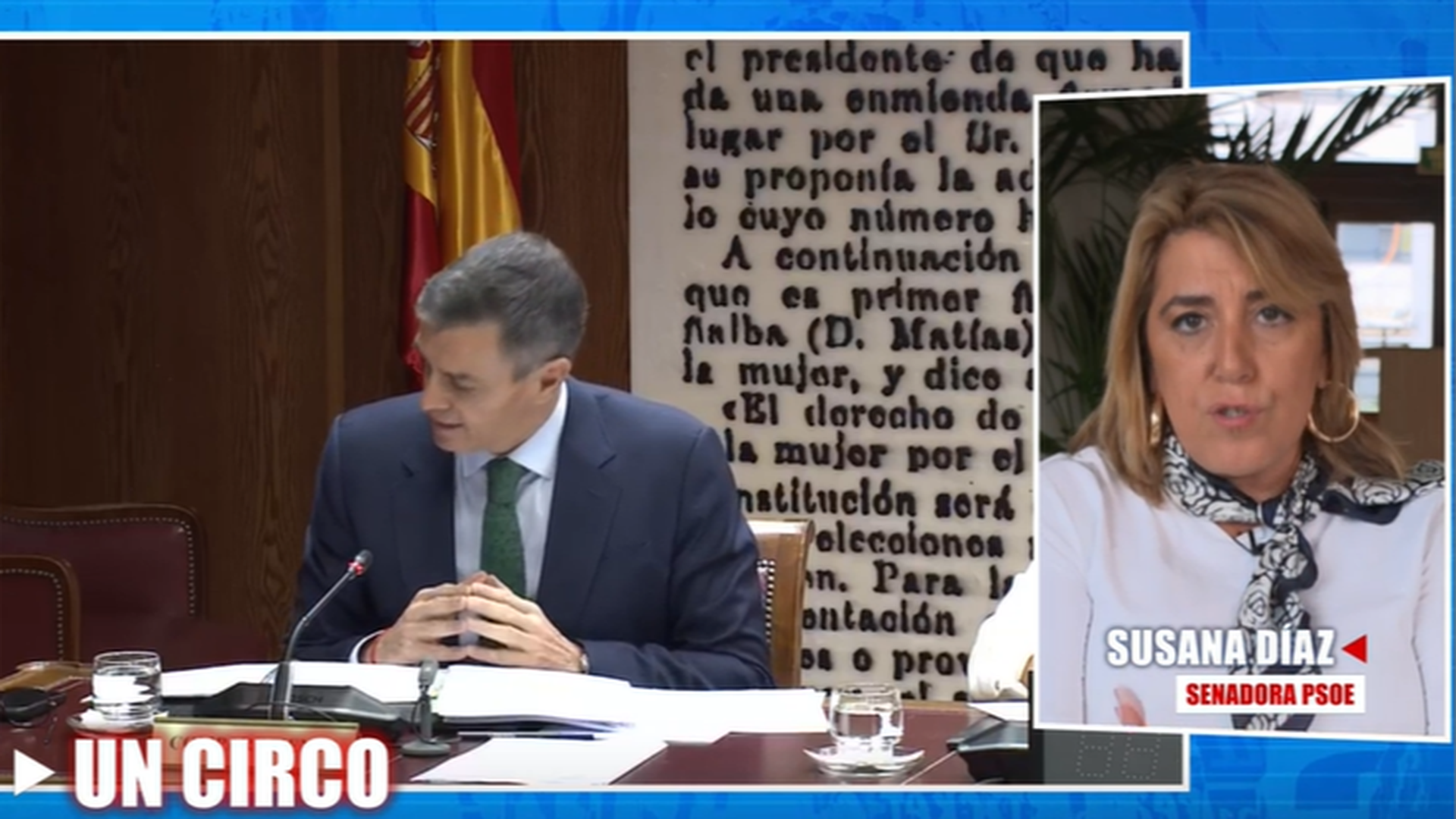Susana Díaz, senadora del PSOE, sobre la comisión de investigación por el 'caso Delorme': "El PP se puede arrepentir durante mucho tiempo"