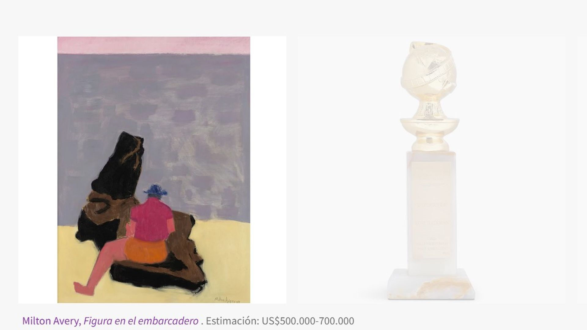 Algunos objetos que salen a subasta de Gene Hackman