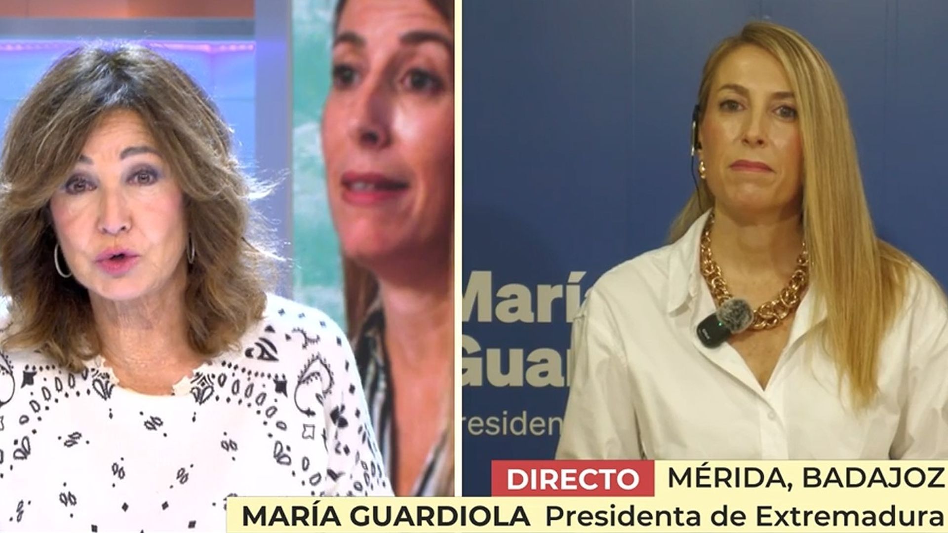 Ana Rosa y María Guardiola