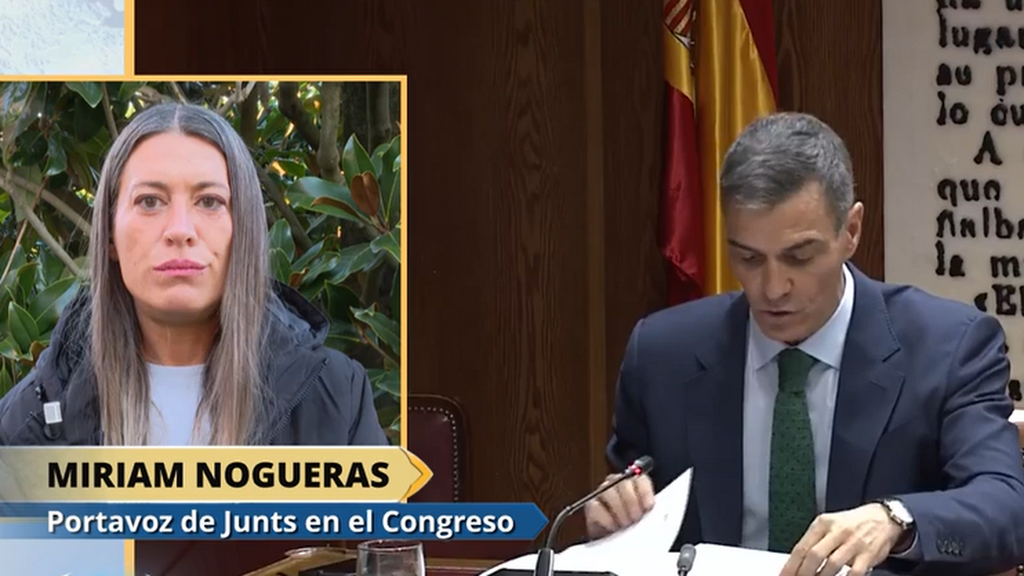 Míriam Nogueras, tras la ruptura de Junts con el PSOE: "¿Cómo van a gobernar si no van a poder aprobar ni una ley?"