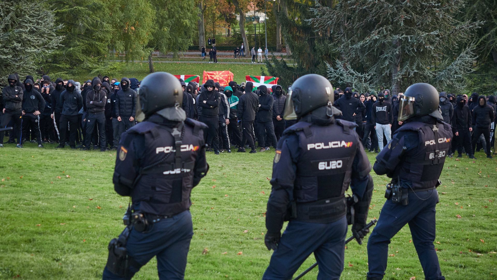 En libertad dos de los detenidos por los altercados en Pamplona