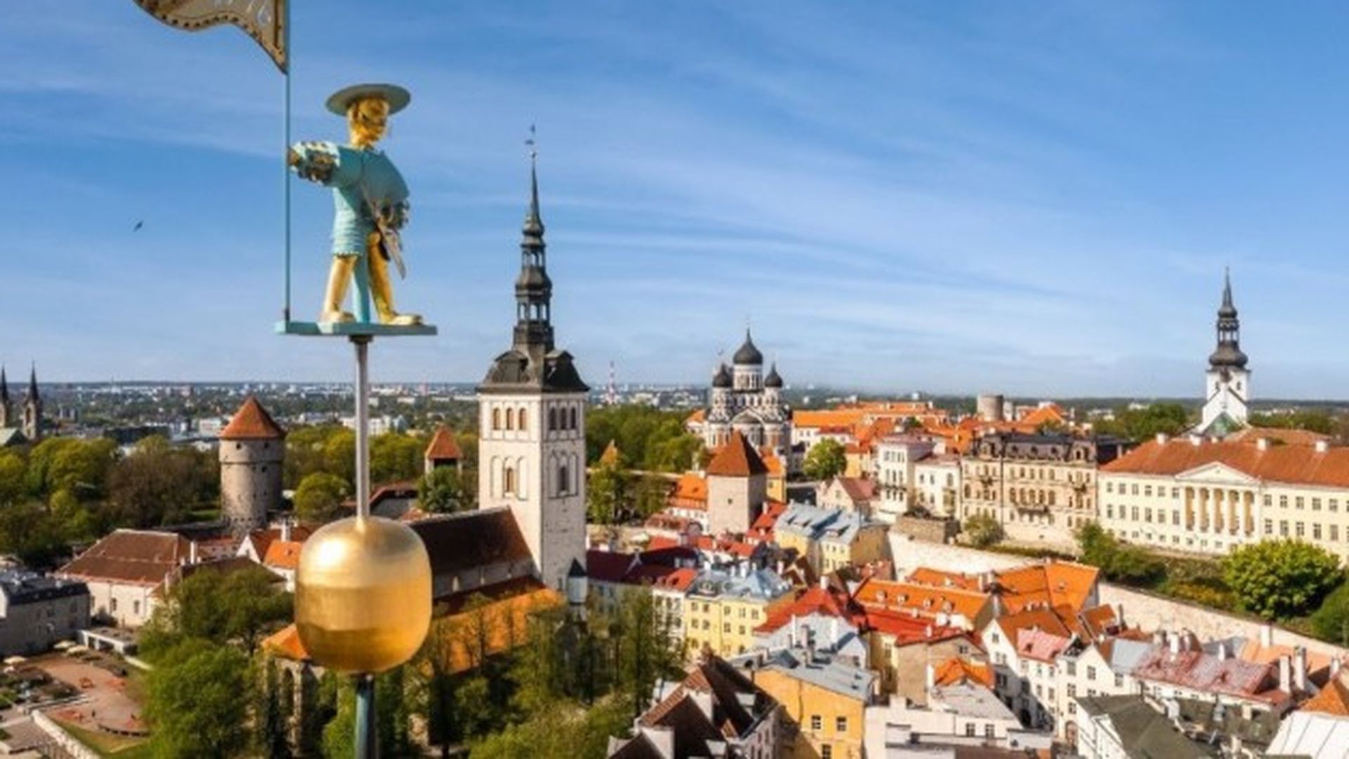 Imagen de Tallin, la capital estonia