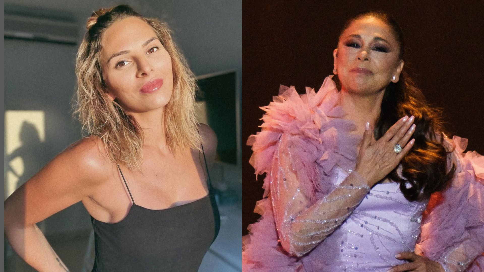 Irene Rosales e Isabel Pantoja