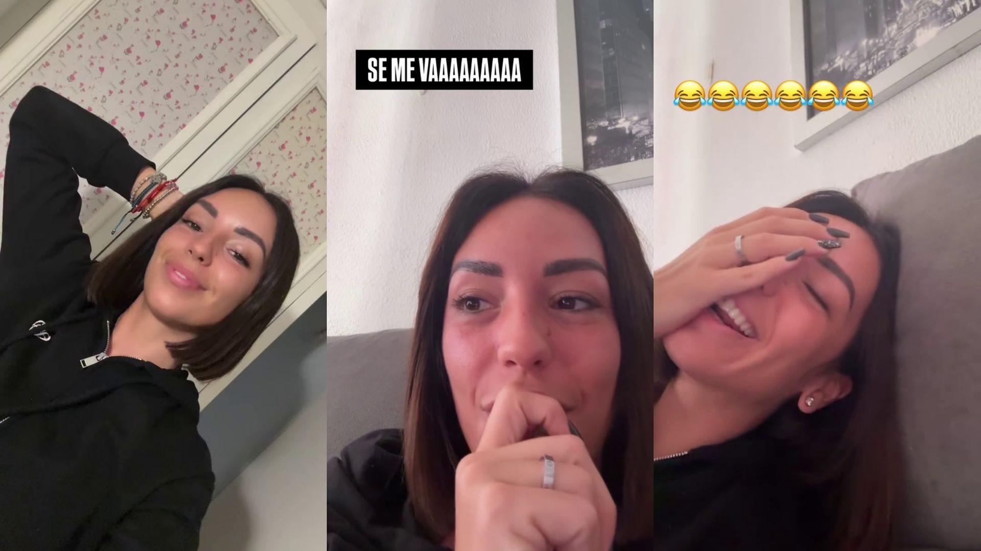 La felicidad de Anita Williams tras conocer los resultados de sus pruebas