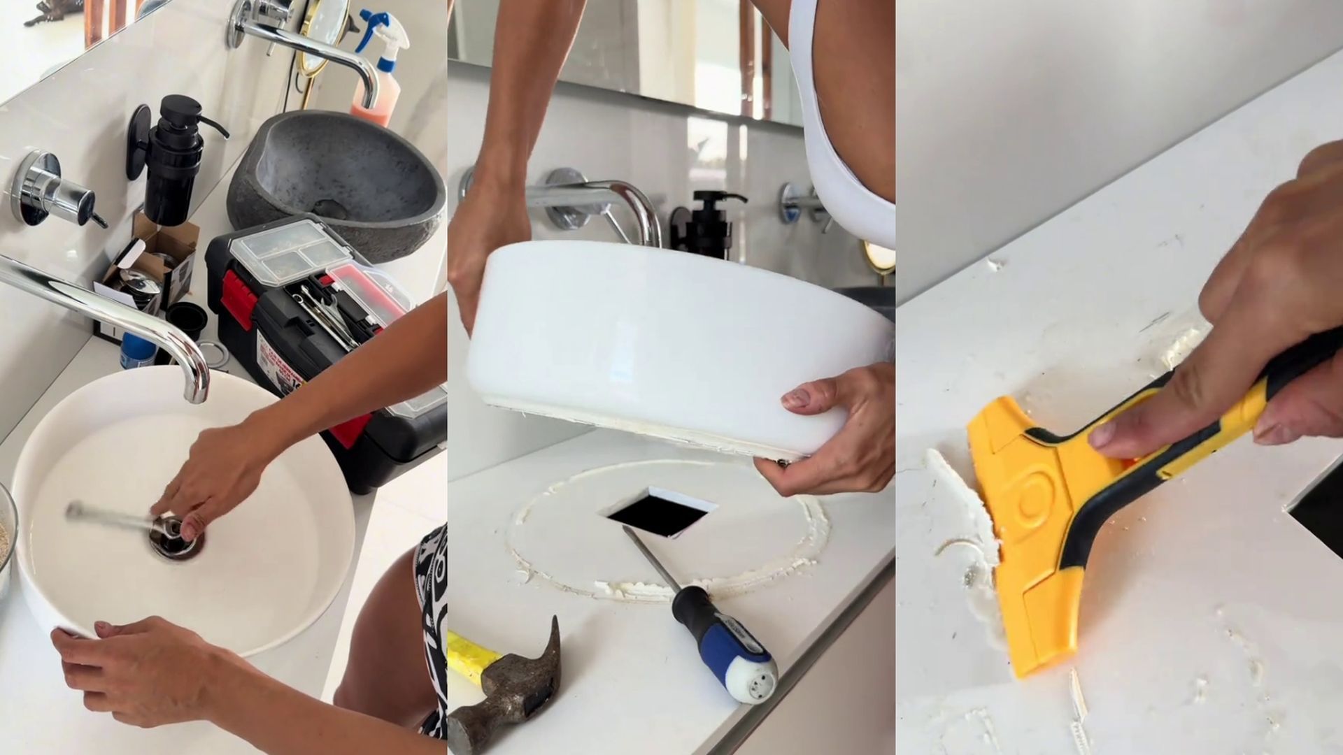 La ganadora de Supervivientes ha hecho el cambio sin ayuda profesional